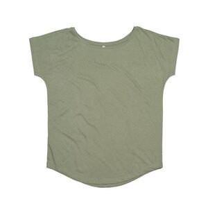 Mantis Womens/Ladies Loose Fit Short Sleeve T-Shirt / Soft Olive